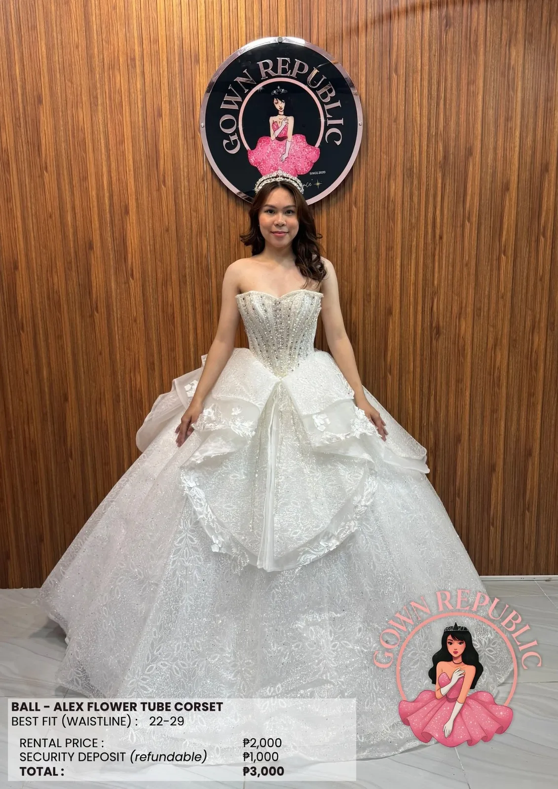 Ball Gowns: White 280